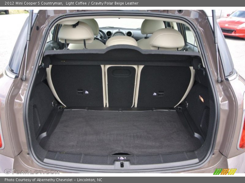 Light Coffee / Gravity Polar Beige Leather 2012 Mini Cooper S Countryman