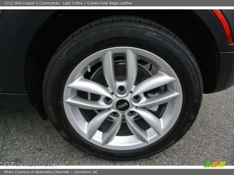 Light Coffee / Gravity Polar Beige Leather 2012 Mini Cooper S Countryman