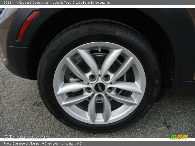 Light Coffee / Gravity Polar Beige Leather 2012 Mini Cooper S Countryman