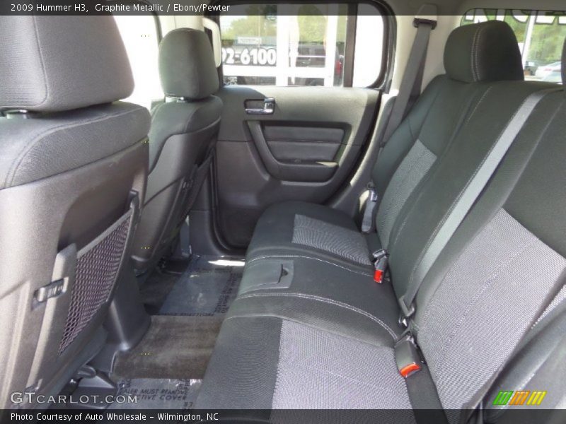 Graphite Metallic / Ebony/Pewter 2009 Hummer H3