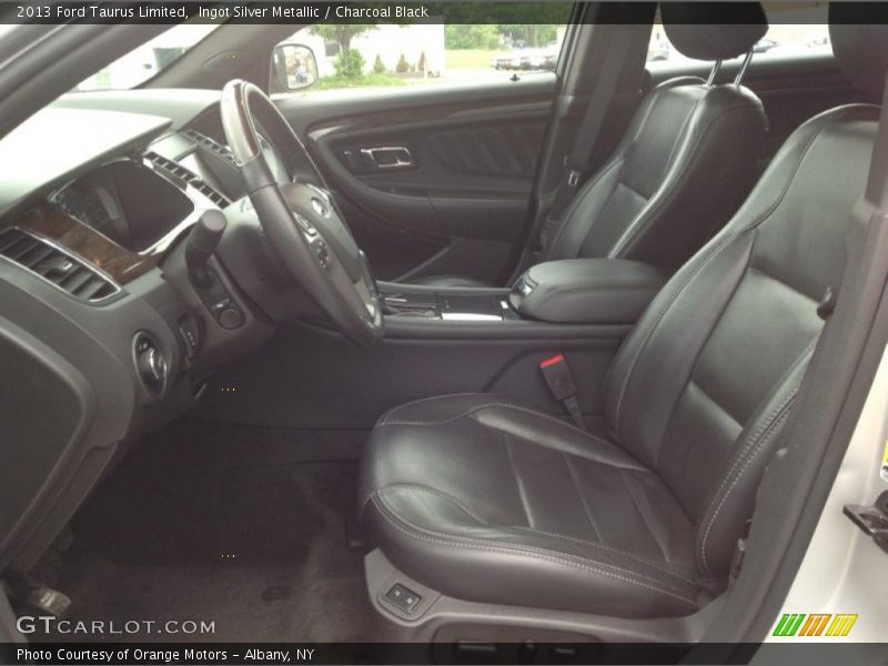 Ingot Silver Metallic / Charcoal Black 2013 Ford Taurus Limited