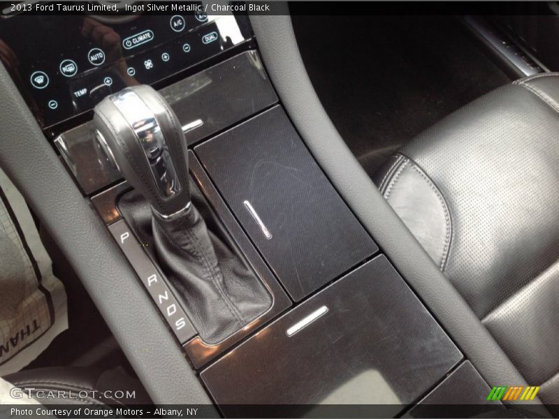 Ingot Silver Metallic / Charcoal Black 2013 Ford Taurus Limited