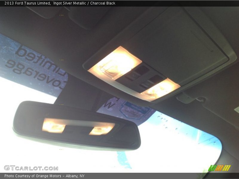 Ingot Silver Metallic / Charcoal Black 2013 Ford Taurus Limited