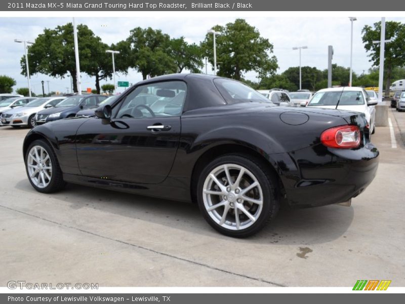 Brilliant Black / Black 2011 Mazda MX-5 Miata Grand Touring Hard Top Roadster