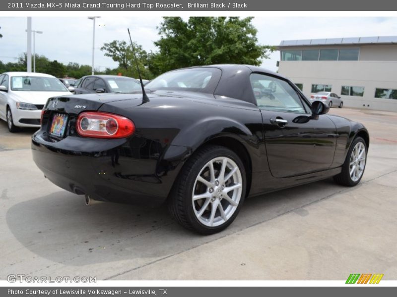 Brilliant Black / Black 2011 Mazda MX-5 Miata Grand Touring Hard Top Roadster