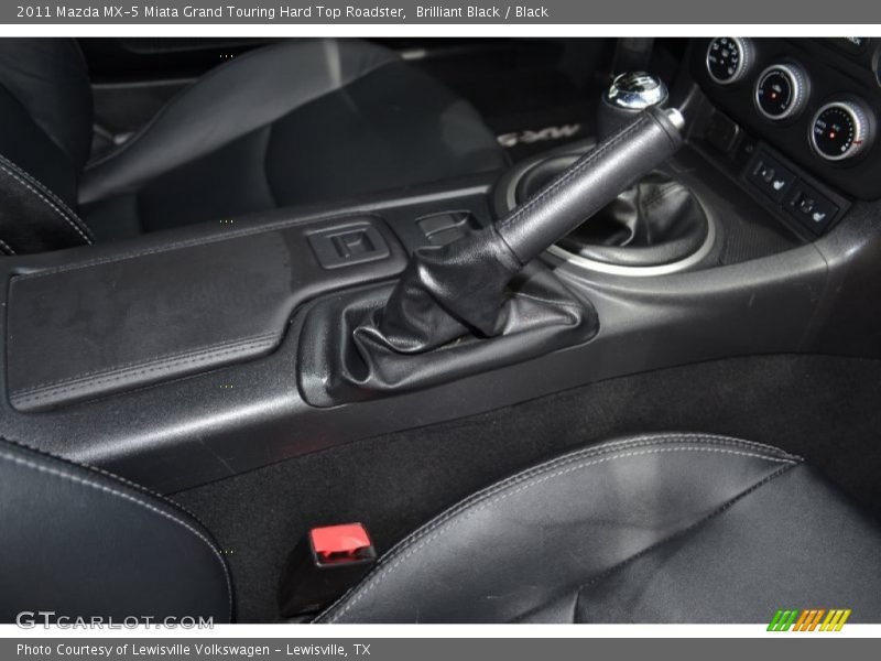 Brilliant Black / Black 2011 Mazda MX-5 Miata Grand Touring Hard Top Roadster