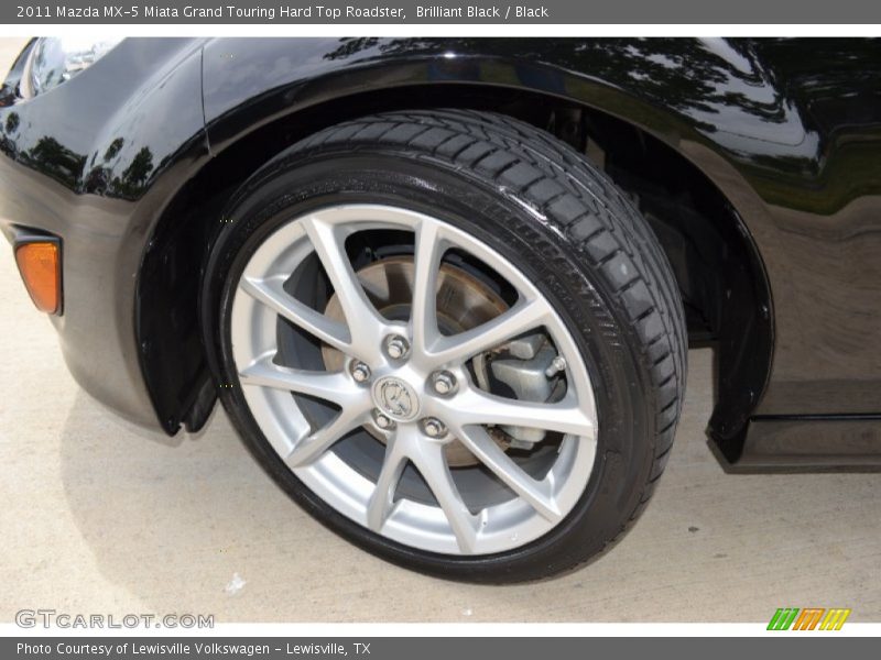 Brilliant Black / Black 2011 Mazda MX-5 Miata Grand Touring Hard Top Roadster