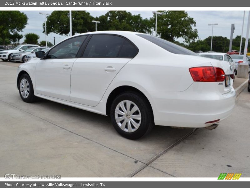 Candy White / Titan Black 2013 Volkswagen Jetta S Sedan