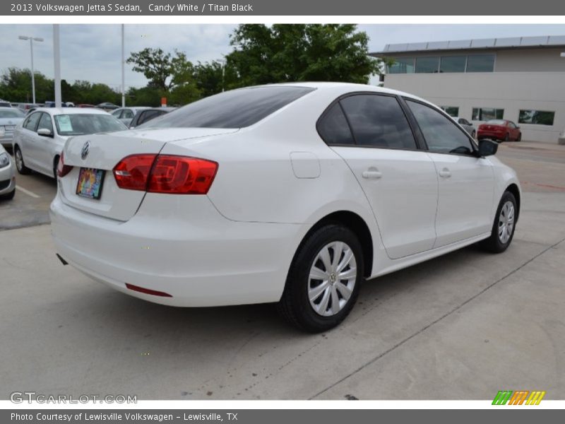 Candy White / Titan Black 2013 Volkswagen Jetta S Sedan