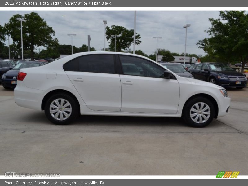 Candy White / Titan Black 2013 Volkswagen Jetta S Sedan