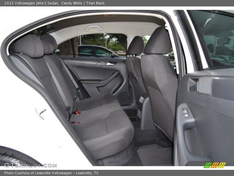 Candy White / Titan Black 2013 Volkswagen Jetta S Sedan