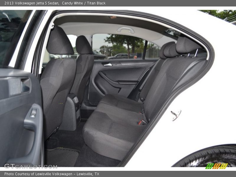 Candy White / Titan Black 2013 Volkswagen Jetta S Sedan