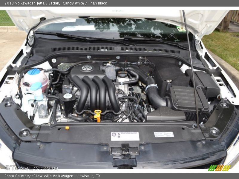 Candy White / Titan Black 2013 Volkswagen Jetta S Sedan