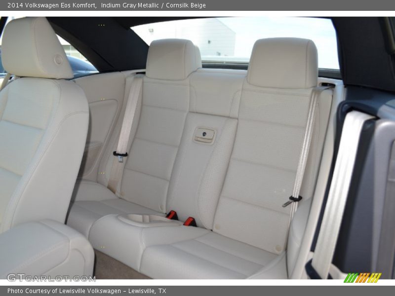 Indium Gray Metallic / Cornsilk Beige 2014 Volkswagen Eos Komfort