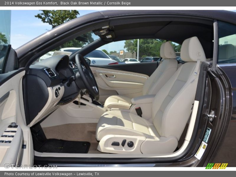 Black Oak Brown Metallic / Cornsilk Beige 2014 Volkswagen Eos Komfort