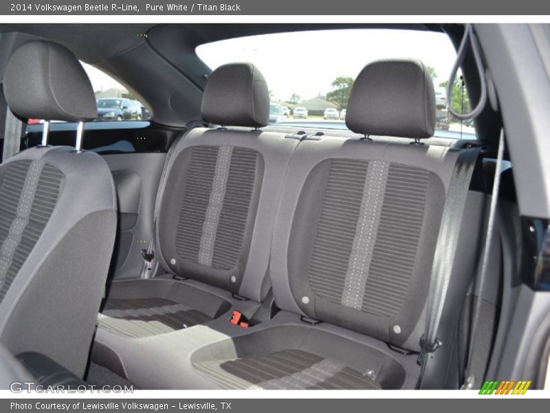 Pure White / Titan Black 2014 Volkswagen Beetle R-Line