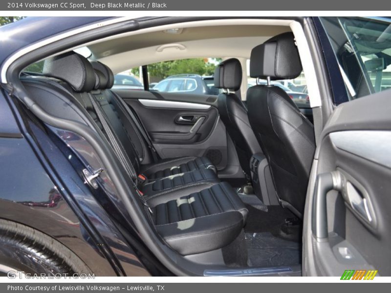 Deep Black Metallic / Black 2014 Volkswagen CC Sport