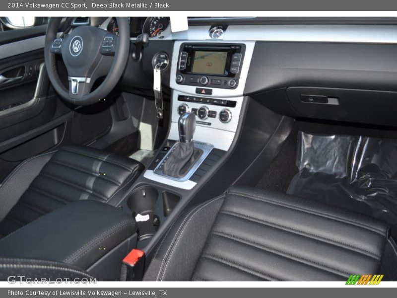 Deep Black Metallic / Black 2014 Volkswagen CC Sport
