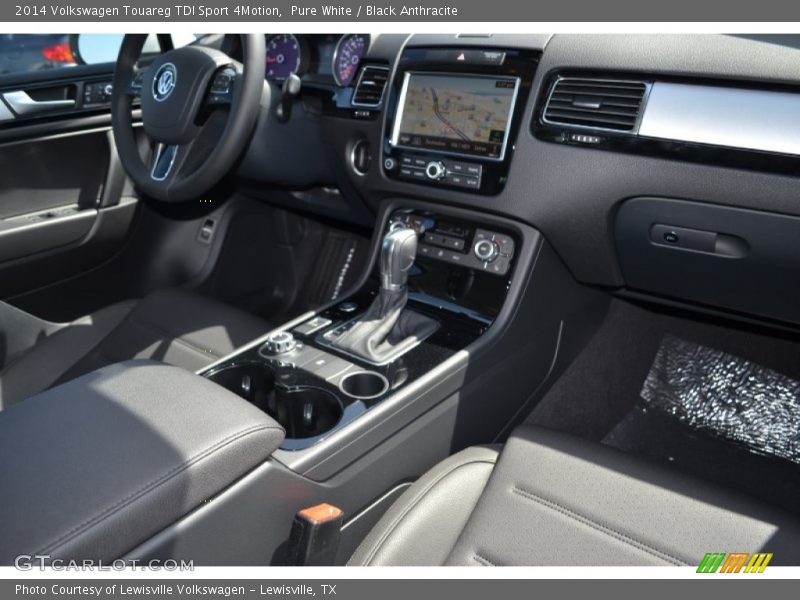 Pure White / Black Anthracite 2014 Volkswagen Touareg TDI Sport 4Motion