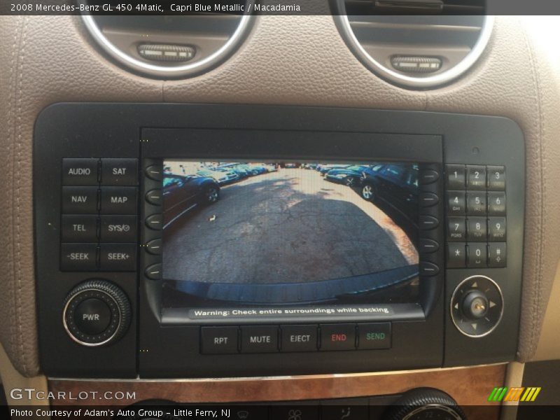 Capri Blue Metallic / Macadamia 2008 Mercedes-Benz GL 450 4Matic