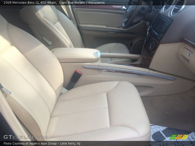 Capri Blue Metallic / Macadamia 2008 Mercedes-Benz GL 450 4Matic