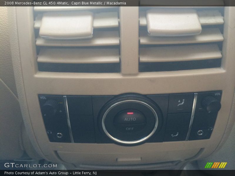 Capri Blue Metallic / Macadamia 2008 Mercedes-Benz GL 450 4Matic