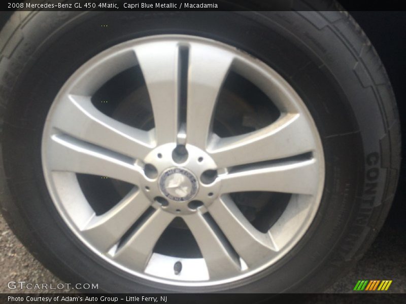 Capri Blue Metallic / Macadamia 2008 Mercedes-Benz GL 450 4Matic