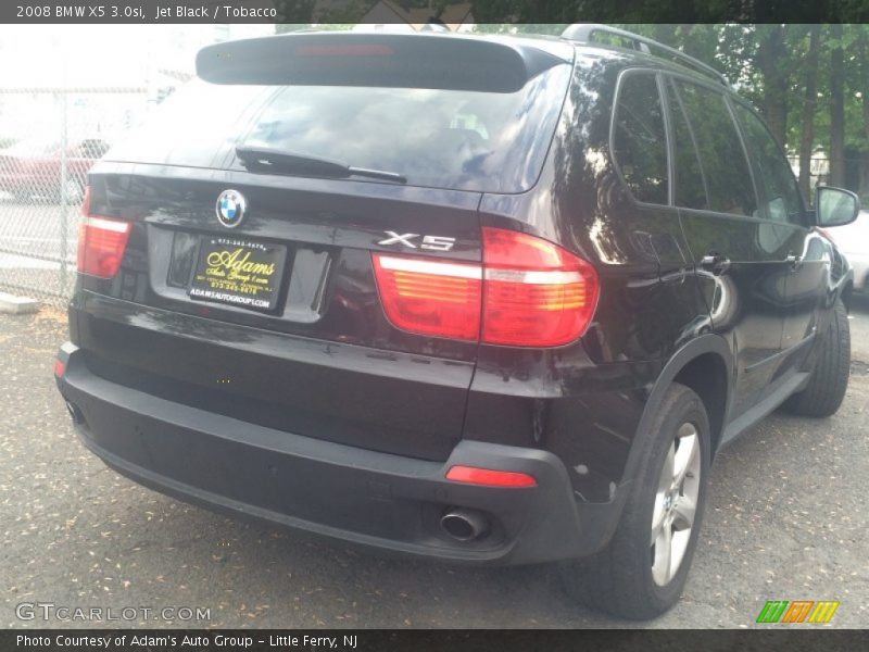 Jet Black / Tobacco 2008 BMW X5 3.0si