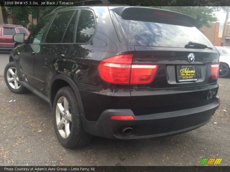 Jet Black / Tobacco 2008 BMW X5 3.0si