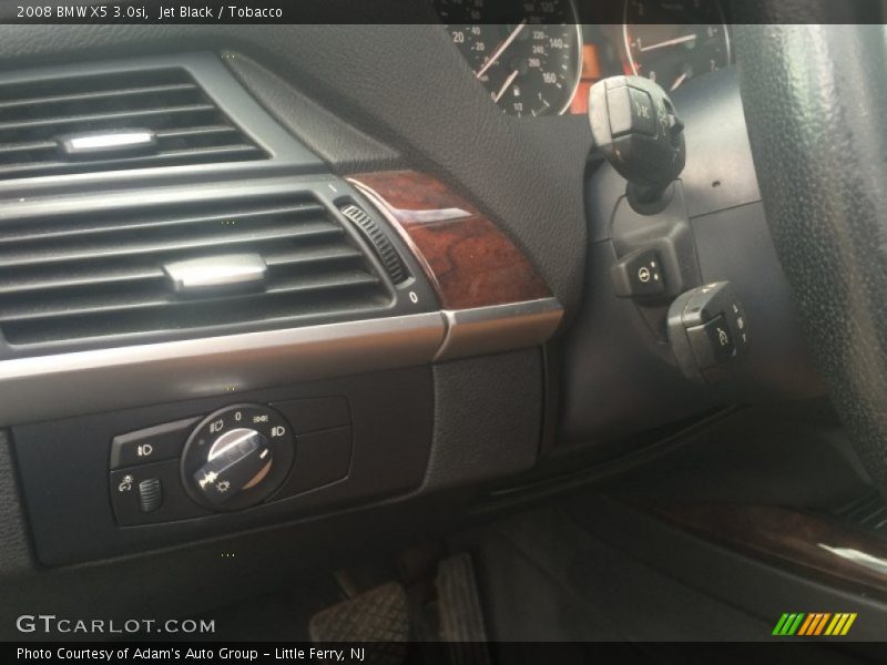 Jet Black / Tobacco 2008 BMW X5 3.0si
