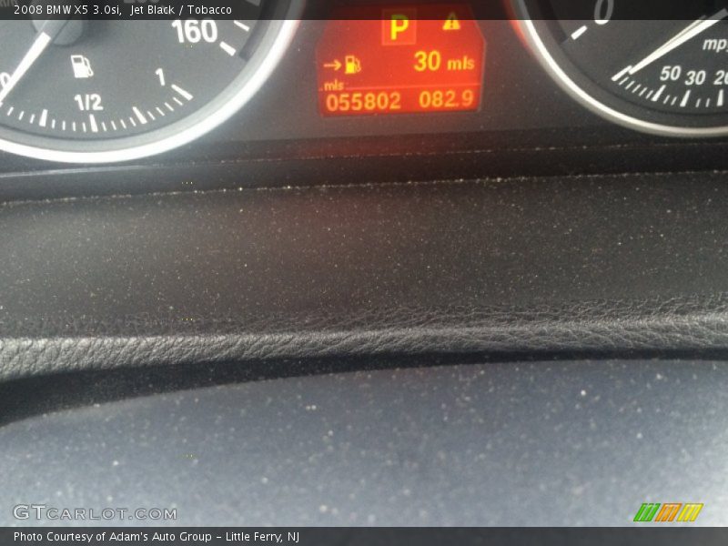 Jet Black / Tobacco 2008 BMW X5 3.0si