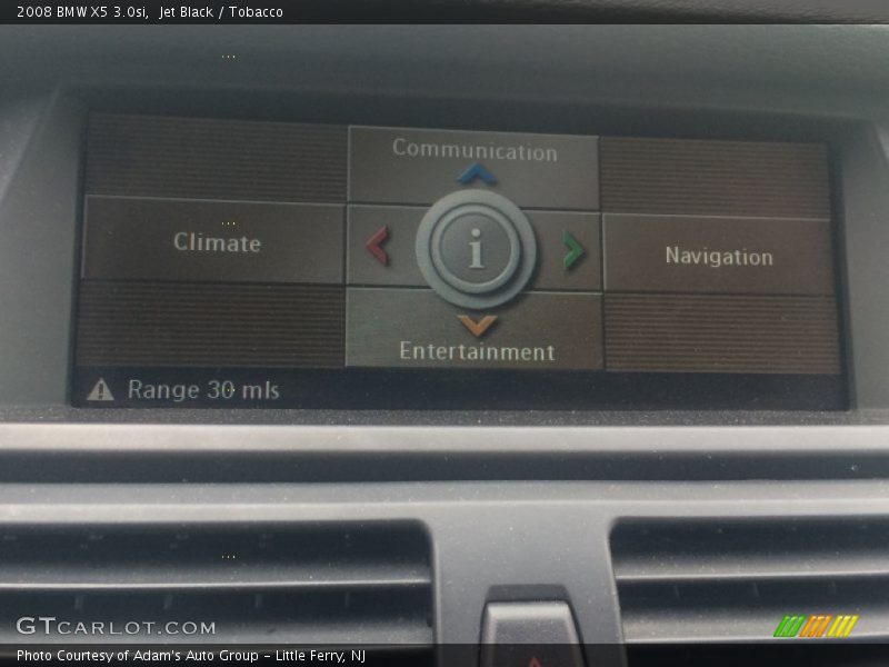 Jet Black / Tobacco 2008 BMW X5 3.0si