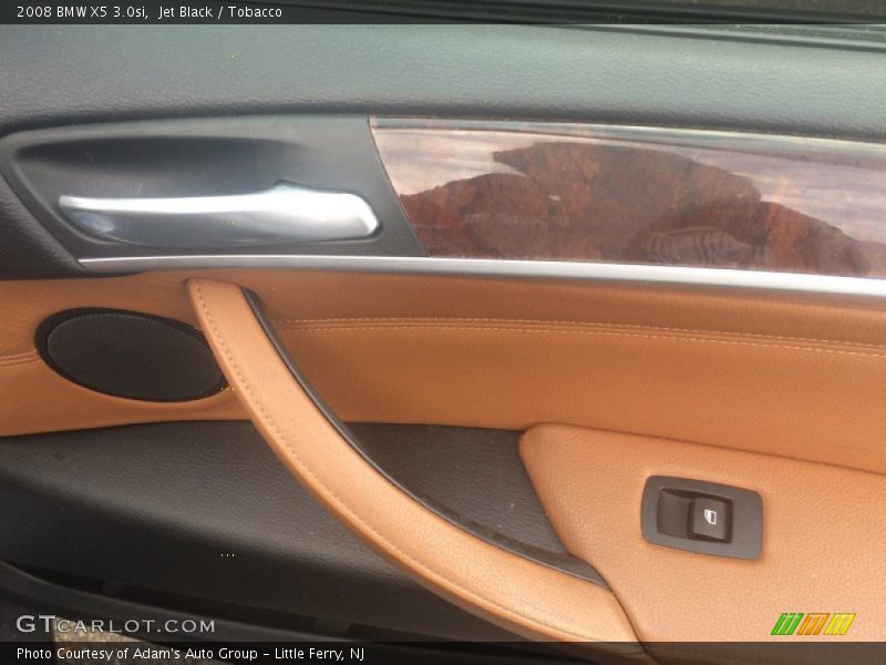 Jet Black / Tobacco 2008 BMW X5 3.0si