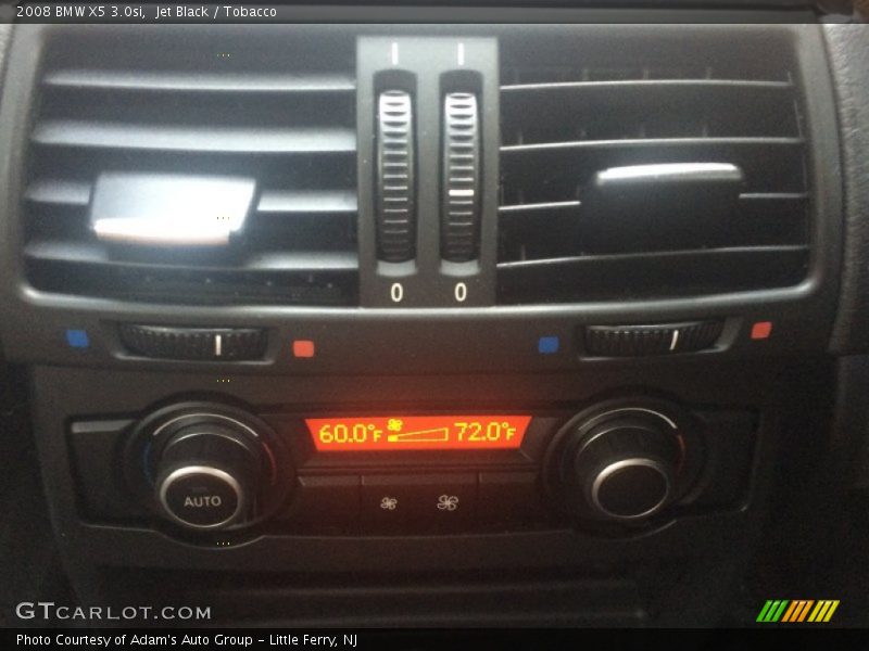 Jet Black / Tobacco 2008 BMW X5 3.0si