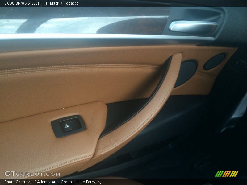 Jet Black / Tobacco 2008 BMW X5 3.0si
