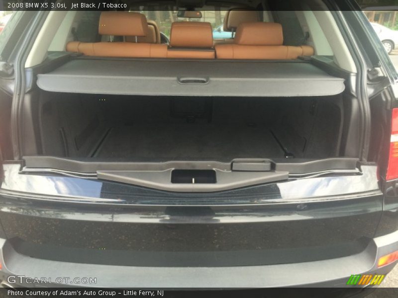 Jet Black / Tobacco 2008 BMW X5 3.0si