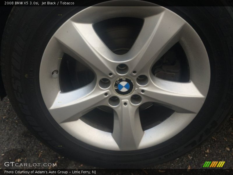 Jet Black / Tobacco 2008 BMW X5 3.0si