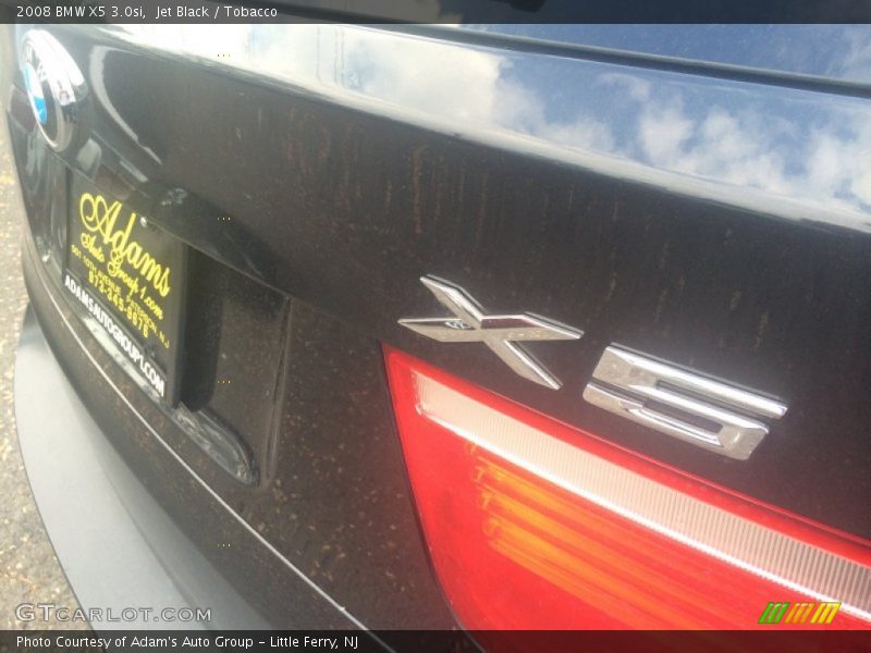 Jet Black / Tobacco 2008 BMW X5 3.0si