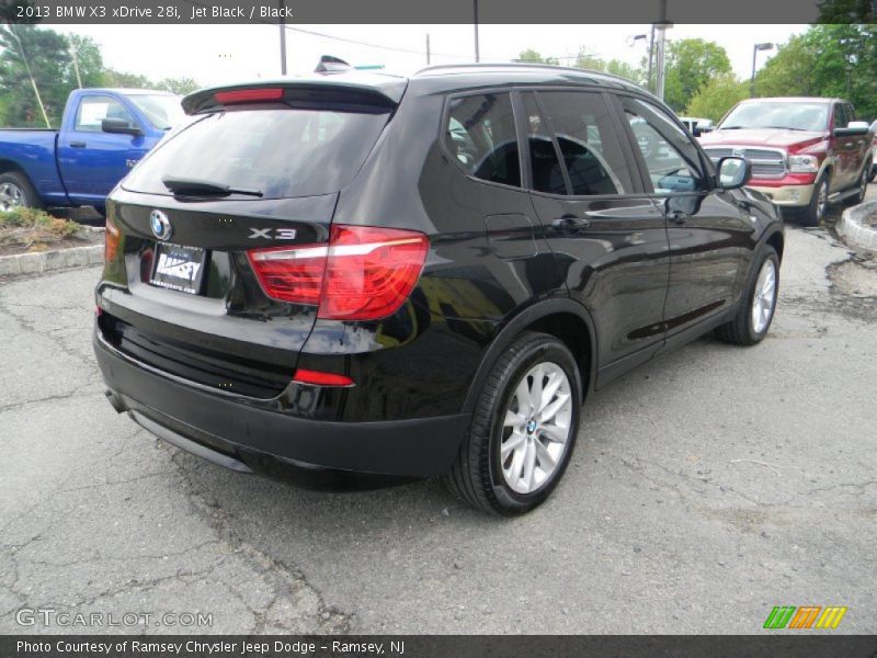 Jet Black / Black 2013 BMW X3 xDrive 28i