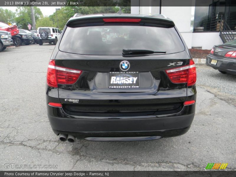 Jet Black / Black 2013 BMW X3 xDrive 28i