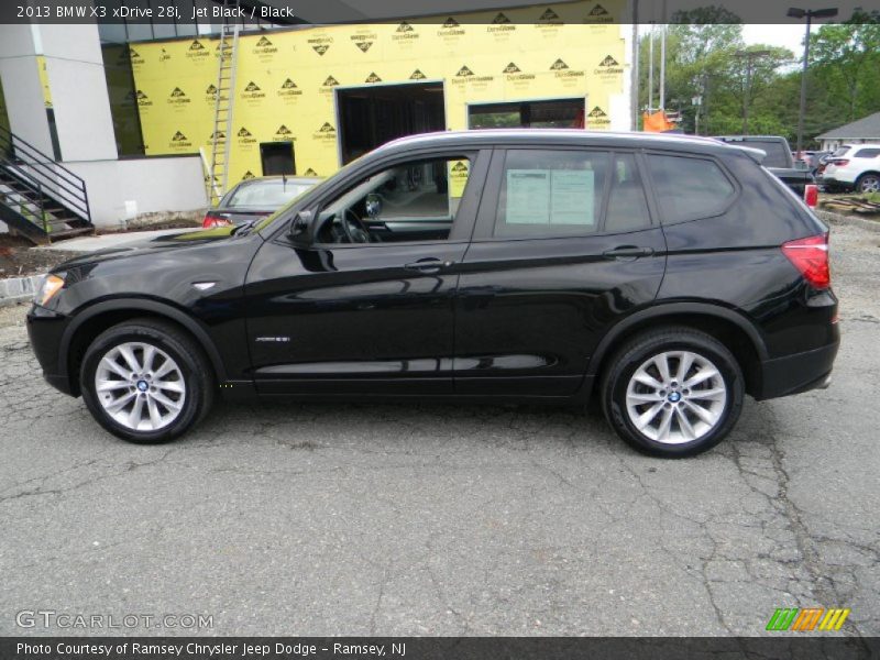 Jet Black / Black 2013 BMW X3 xDrive 28i