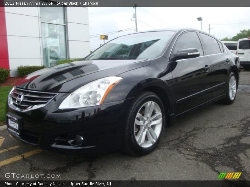 Super Black / Charcoal 2012 Nissan Altima 3.5 SR
