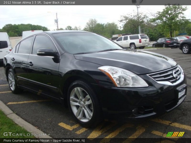 Super Black / Charcoal 2012 Nissan Altima 3.5 SR