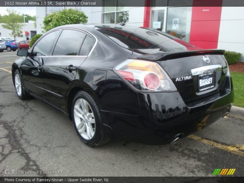 Super Black / Charcoal 2012 Nissan Altima 3.5 SR