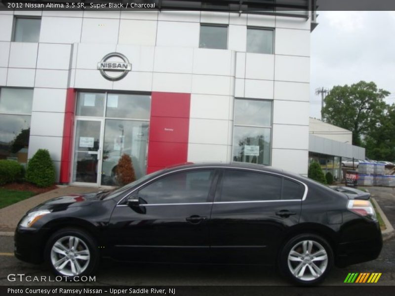 Super Black / Charcoal 2012 Nissan Altima 3.5 SR