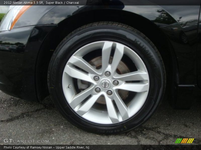 Super Black / Charcoal 2012 Nissan Altima 3.5 SR