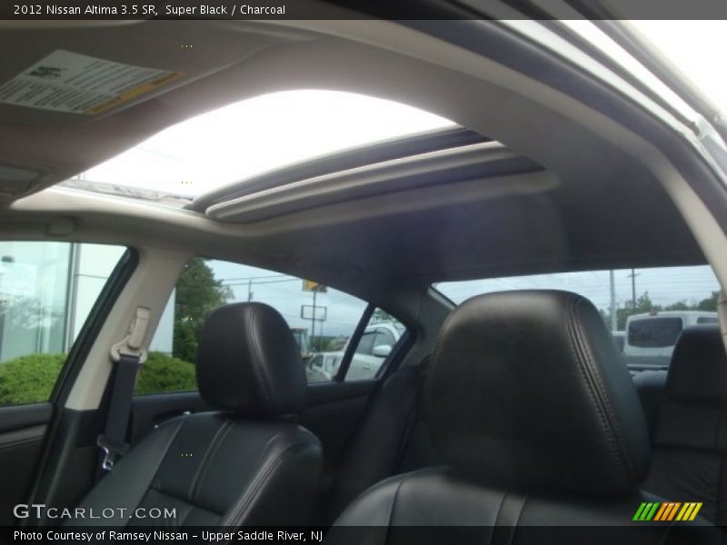 Super Black / Charcoal 2012 Nissan Altima 3.5 SR