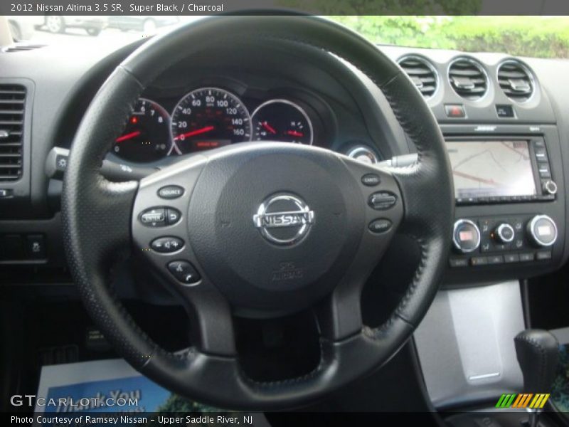 Super Black / Charcoal 2012 Nissan Altima 3.5 SR