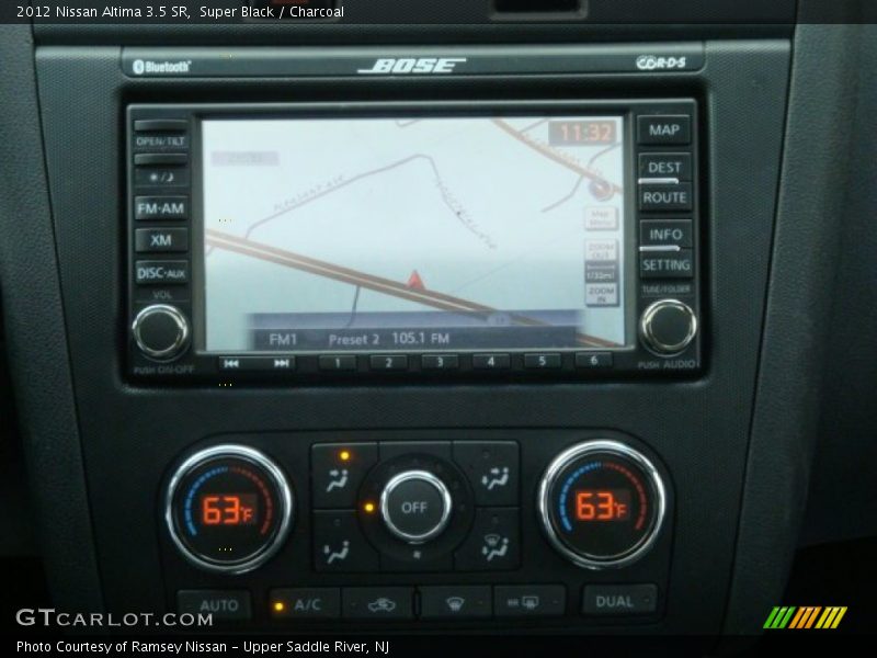 Super Black / Charcoal 2012 Nissan Altima 3.5 SR