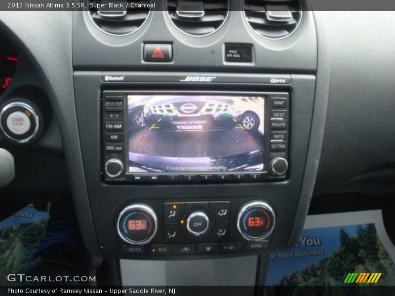 Super Black / Charcoal 2012 Nissan Altima 3.5 SR